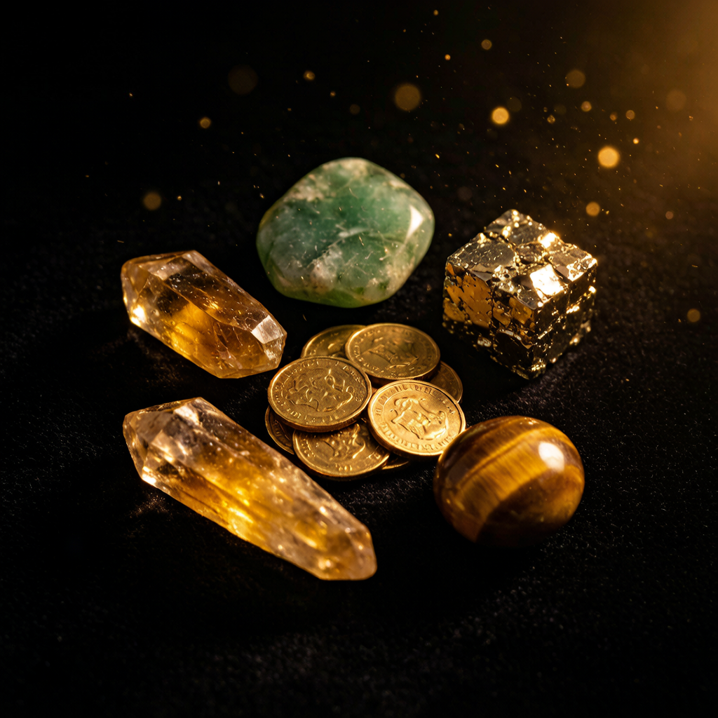 8 Crystals for Money, Wealth & Prosperity (and How to Use Them)