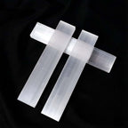 Natural Selenite Gypsum Cleansing Slab — High-Vibration Crystal Charger & Energy Tool