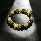 Citrine, Aventurine & Tiger's Eye Bracelet — Prosperity & Protection