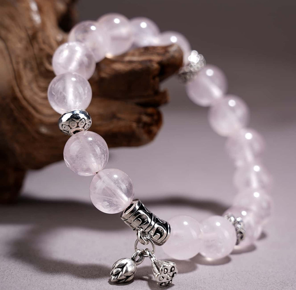 Rose Quartz & Amazonite Bracelet — Self-Love & Emotional Healing