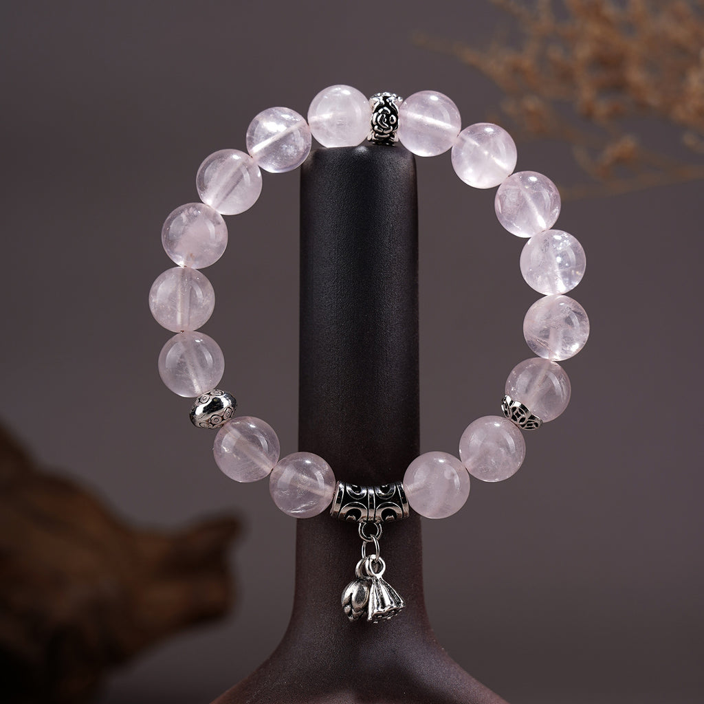 Rose Quartz & Amazonite Bracelet — Self-Love & Emotional Healing