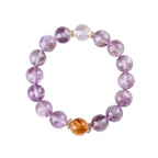 Amethyst, Citrine & Clear Quartz Bracelet — Amplify Your Intentions