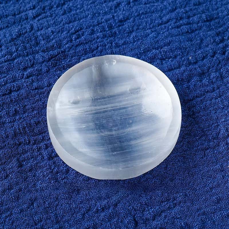 Crystal Charging Bowl — Hand-Carved Meditation Bowl for Crystals & Intentions