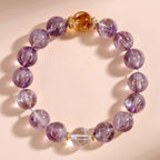 Amethyst, Citrine & Clear Quartz Bracelet — Amplify Your Intentions